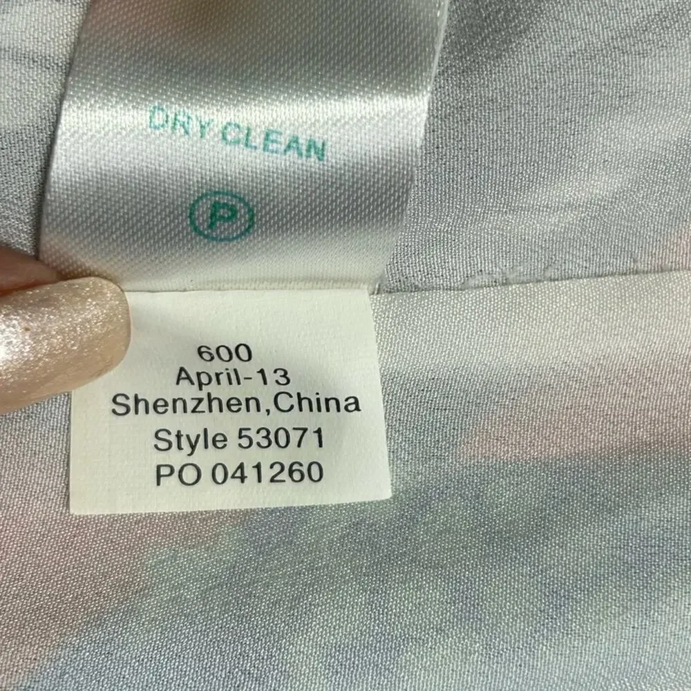 Lilly Pulitzer Laya Silk Mini Dress Small Nautical Compass Ruffle Preppy - Picture 8 of 15